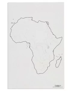 Nienhuis - Mapa Afryky –...