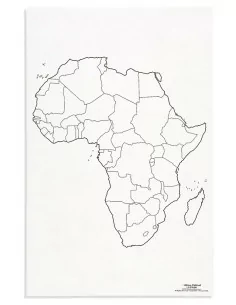 Nienhuis - Mapa Afryky –...