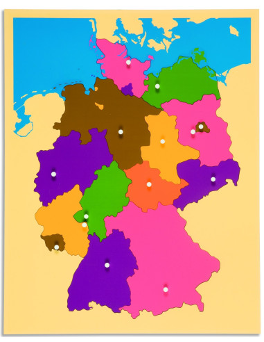 Nienhuis - Puzzlowa mapa - Niemcy