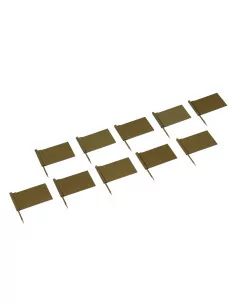 Nienhuis - Flagi złoto, 10 szt