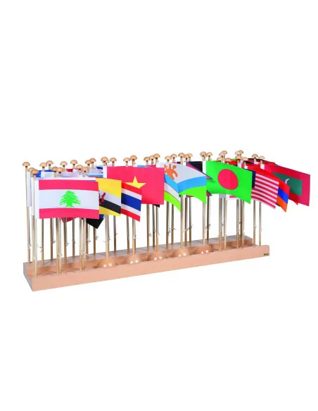 Nienhuis - Stojak z flagami - Azja