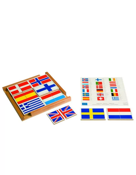 Nienhuis - Puzzle - Flagi Europy