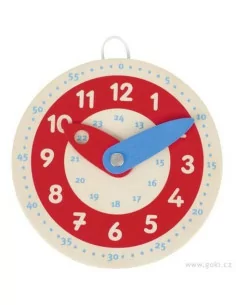 Drewniany zegar 10 cm