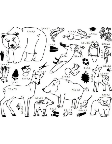 StampoMinos, zwierzęta leśne