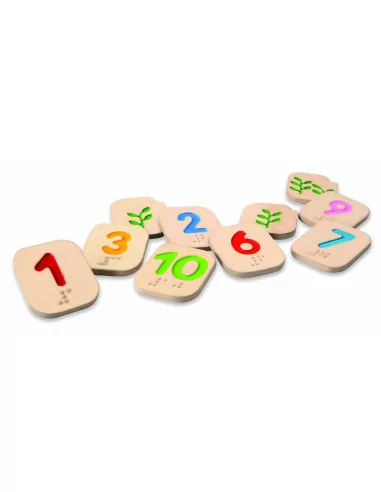 Alfabet Braillea Cyfry 1 -10