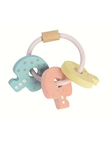 Drewniana grzechotka klucze "PlanLifestyle"