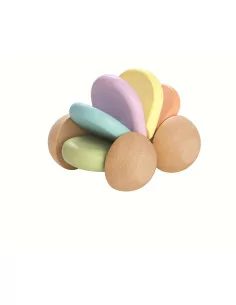 Drewniany samochód klekotka...