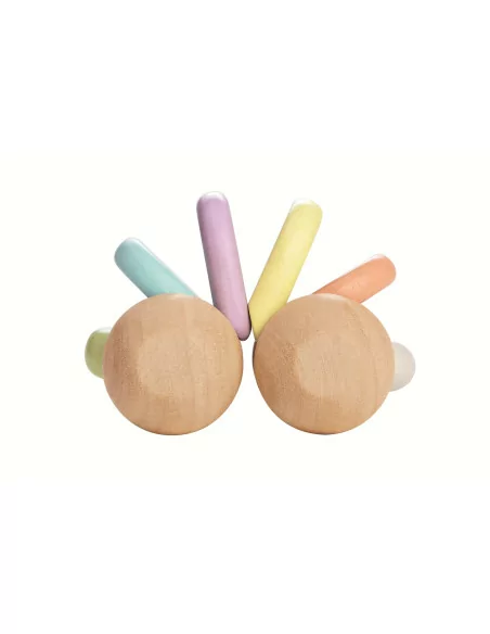 Drewniany samochód klekotka "PlanLifestyle"