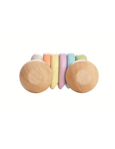 Drewniany samochód klekotka "PlanLifestyle"