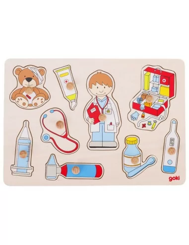 GOKI - Drewniana układanka u lekarza