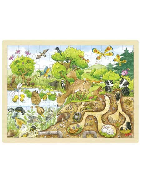 Puzzle, odkrywanie natury