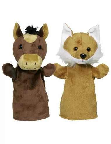 Pacynka - lisek, niedźwiedź, borsuk lub koń (1...