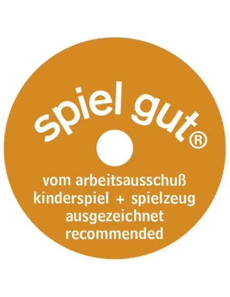 Grający bączek, 18,5 cm.