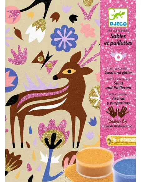 Malowanie piaskiem – Leśna polana