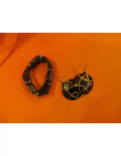Zestaw - kolczyki i...