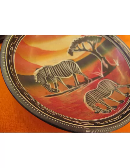 Drewniane łyżki do sałatek z miską