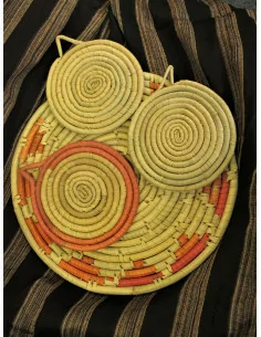 Zestaw - trzy podkładki pod...