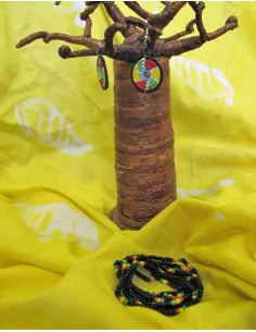 Zestaw - kolczyki i...