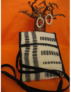 Zestaw - torebka i kolczyki...