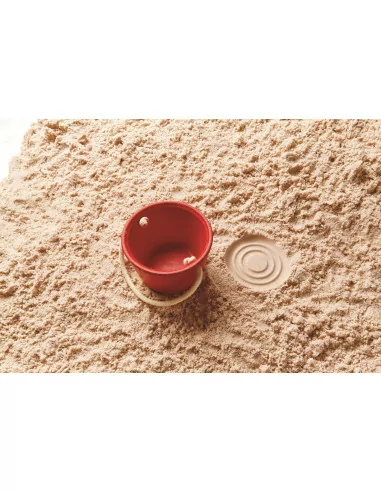 Drewniany zestaw do piaskownicy