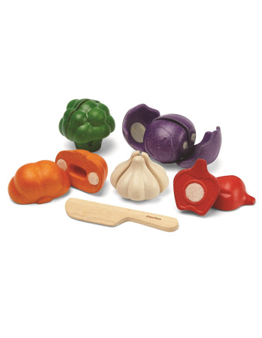 Zestaw warzyw w 5 kolorach