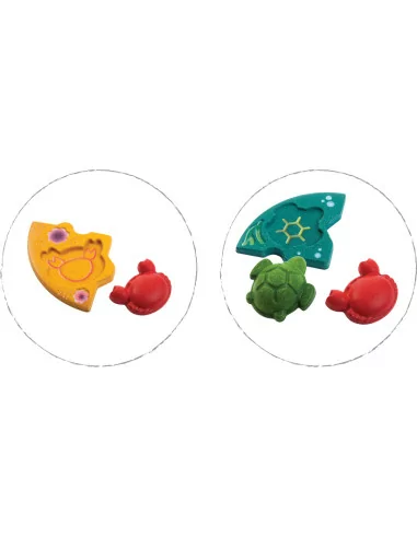 Drewniane puzzle zwierzęta morskie