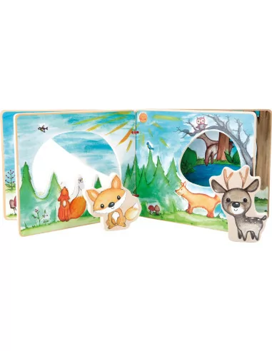 Interaktywna książka - W lesie