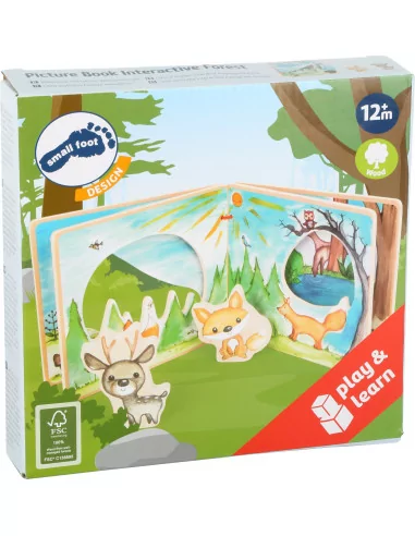 Interaktywna książka - W lesie
