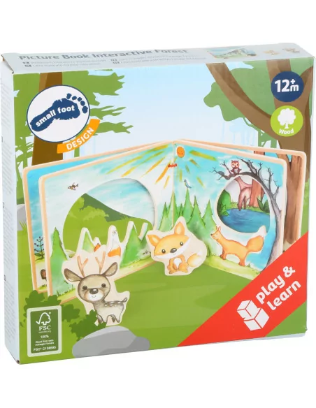 Interaktywna książka - W lesie