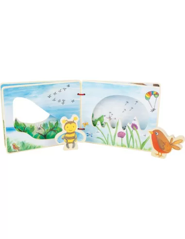 Interaktywna książka - Pszczółka i ptaszek