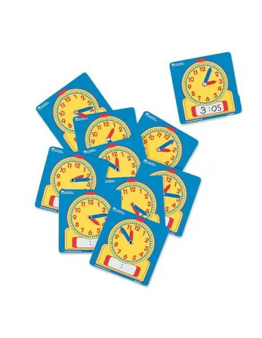 Szkolny zegar - do rysowania i zmazywania -...