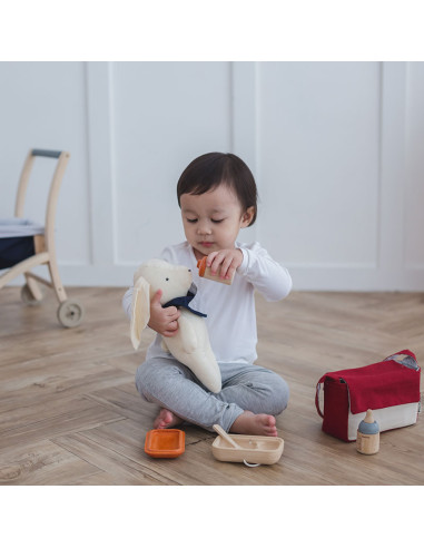 PlanToys - Zestaw do karmienia lalek