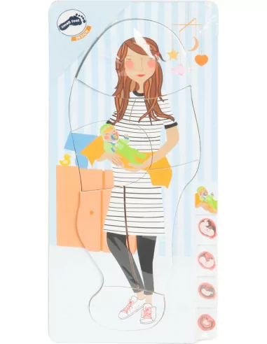 Puzzle warstwowe – rozwój płodu