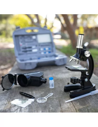 Mikroskop (50x - 600x), zestaw