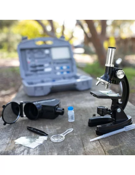 Mikroskop (50x - 600x), zestaw