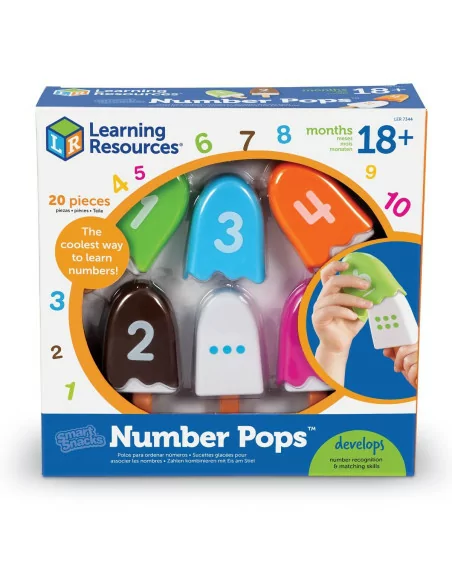 Liczenie do 10. Lody z liczbami