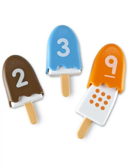 Liczenie do 10. Lody z liczbami