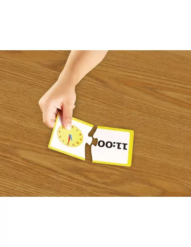 Zegar i karty godzin, zestaw