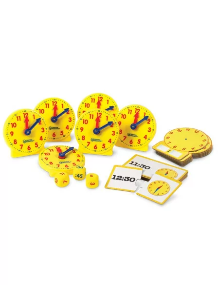 Czas - zestaw zegarów do nauki w klasie