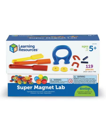 Magnetyczny zestaw naukowy dla dzieci