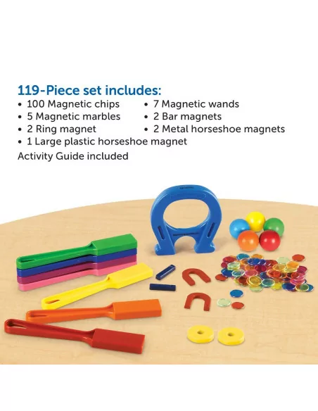 Magnetyczny zestaw naukowy dla dzieci