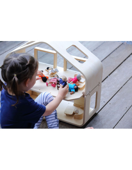 Nowoczesny domek dla lalek