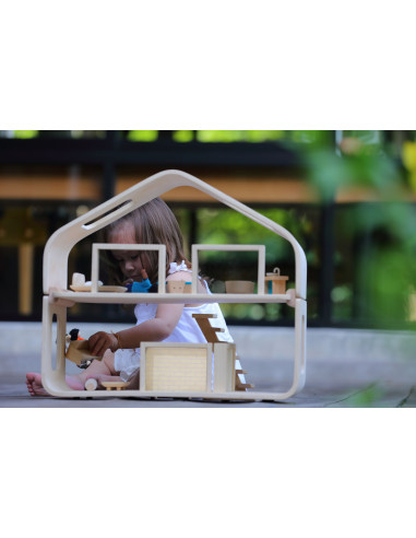 Nowoczesny domek dla lalek