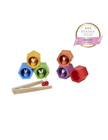 Plaster miodu z pszczółkami zabawka zręcznościowa