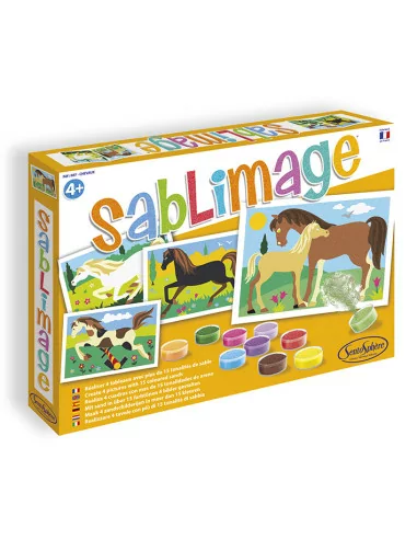 Sablimage: Piaskowe obrazki - Konie