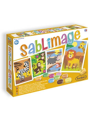 Sablimage: Piaskowe obrazki - Zwierzęta Afryki