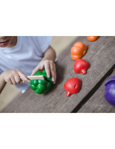 Zestaw warzyw w 5 kolorach