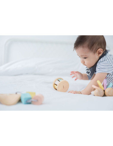 Drewniana grzechotka Roller "PlanLifestyle"