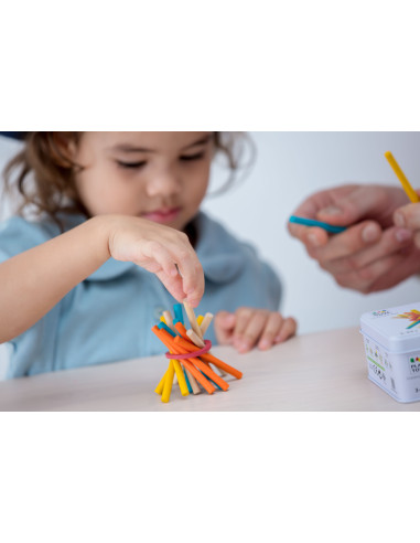 Minigra zręcznościowa – wyciąganie patyczków