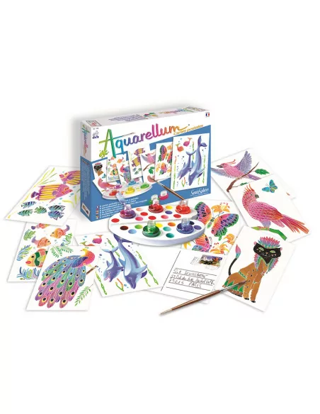 Sentosphere -  Akwarele - Pocztówki